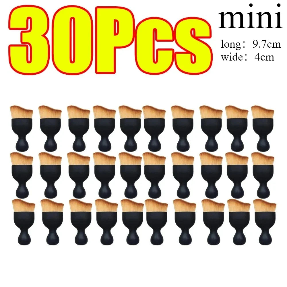 1-50Pcs Car Interior Detailing Brush Car Air Outlet Crevice Dust Removal Brushes Keyboard Brush Home Office Detailing Clean Tool