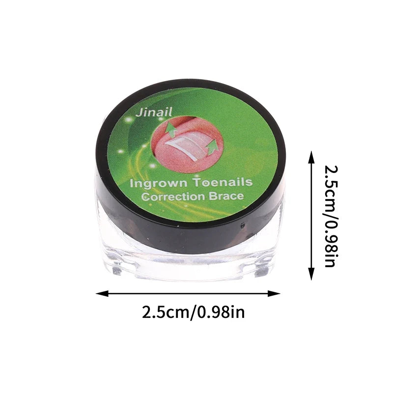 10PCS Ingrown Toe Nail Treatment Ingrown Toenail Correction Tool Elastic Patch Sticker Straightening Clip Brace Pedicure Tools