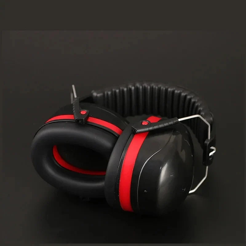 Foldable Anti-Noise Head Earmuffs Sound Reduction Ear Protector Work Safety Study Shooting Drumming Mowing Hearing Protection