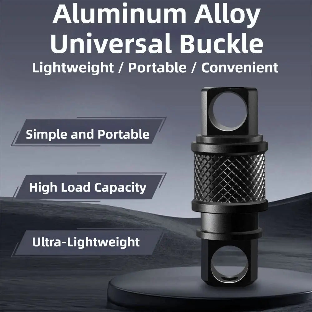 360 Degree Rotation Quick Release Keychain Fast Release Mechanism Multifunctional Design Quick Pull Keyring Aluminum Alloy