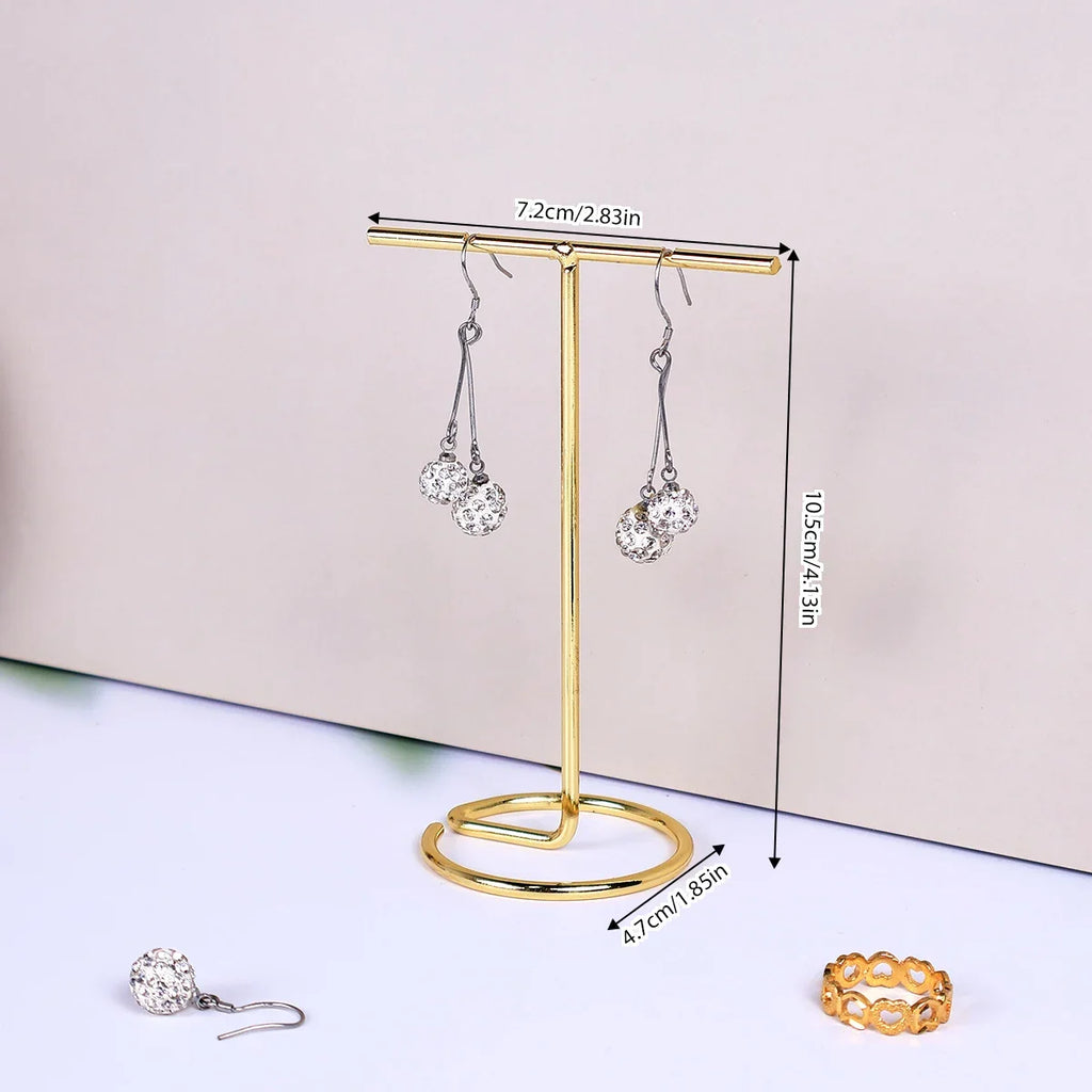 1pc/3pcs/5pcs/10pcs Jewelry Display Stand Bracelet Earring Necklace Storage Wood Base Rack Jewellery Organizer Holder Photo Prop