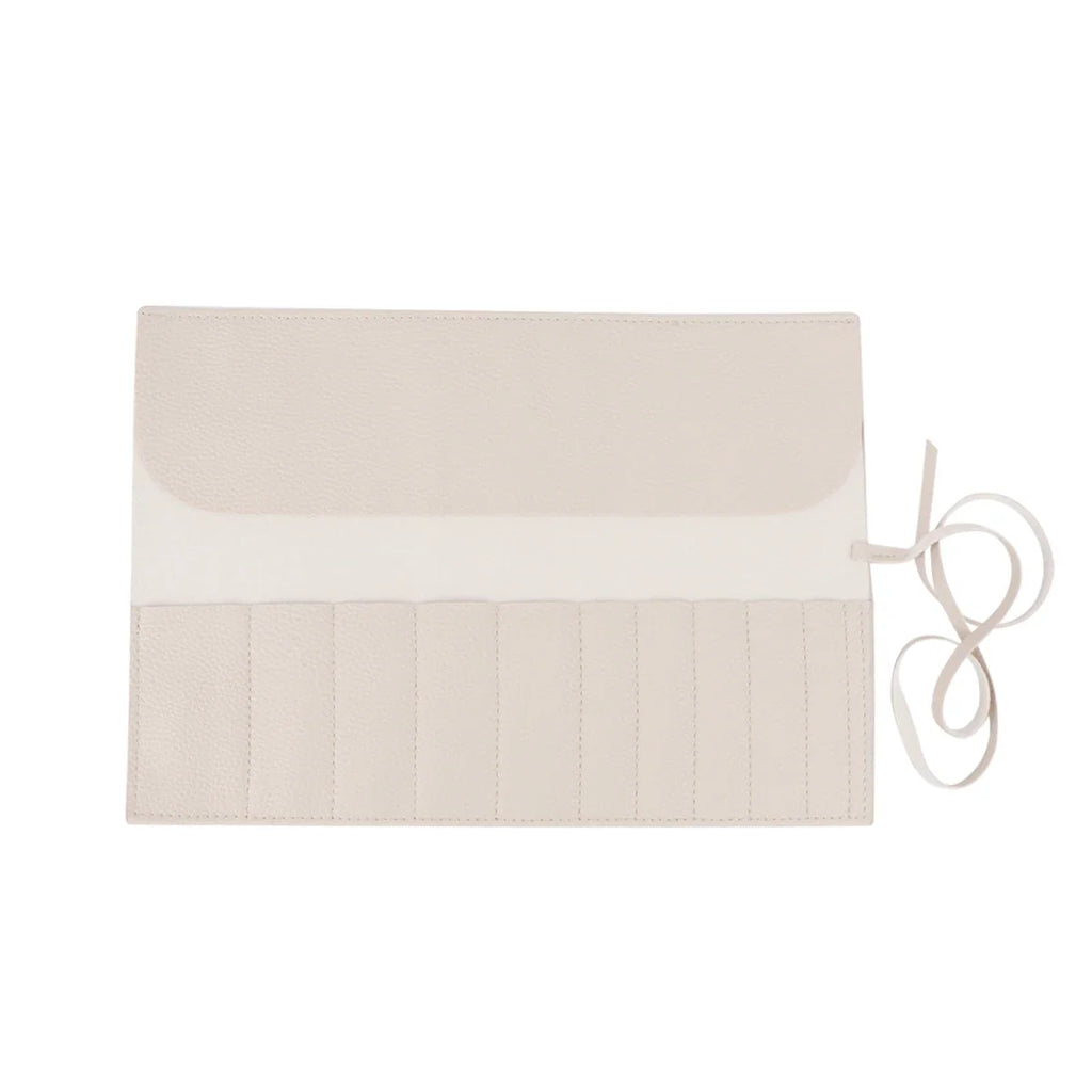 Roll Up Makeup Brush Holder, Makeup Brush Organizer, Travel Makeup Brushes Bag Cosmetic Bags Pouch For Women Eyebrow Brushes