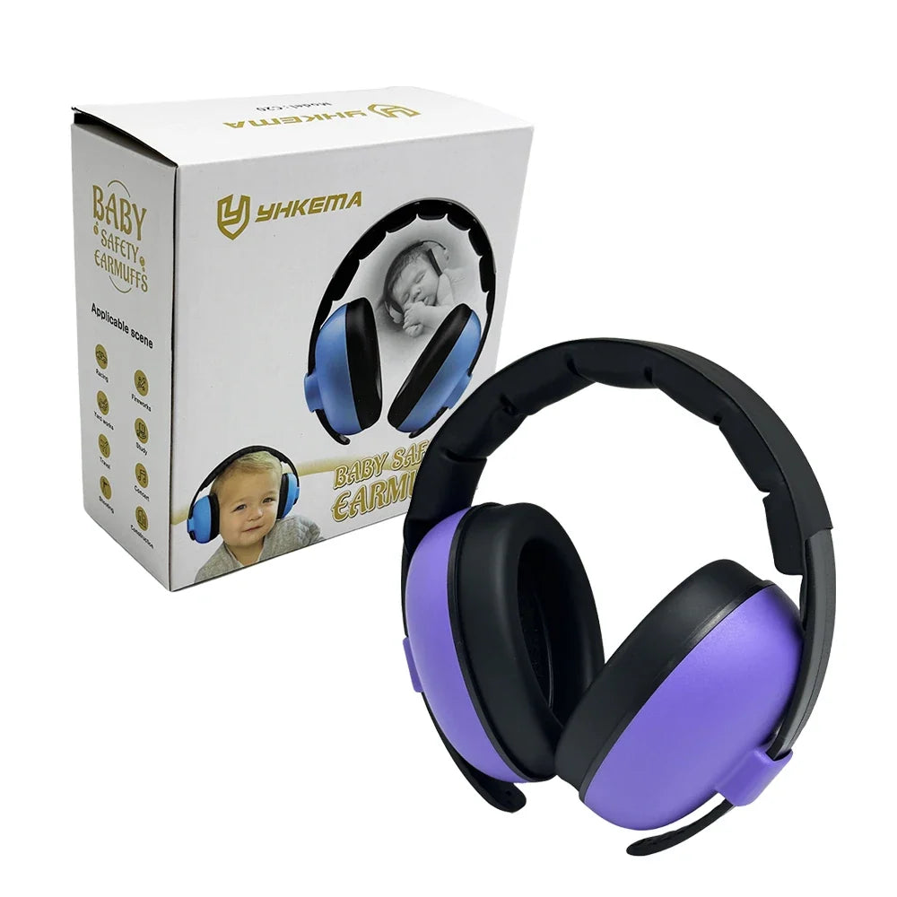 Baby Ear Protection Noise Cancelling Headphones Noise Reduction Hearing Protection Earmuffs for 0-3 Years Babies, Toddlers