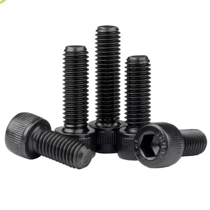 10pcs/lot Hexagon Allen Hex Socket Cup Head Screw Bolts M2 M2.5 M3 M4 M5 M6 M8 Grade 12.9 A2-70 Carbon Steel Din912