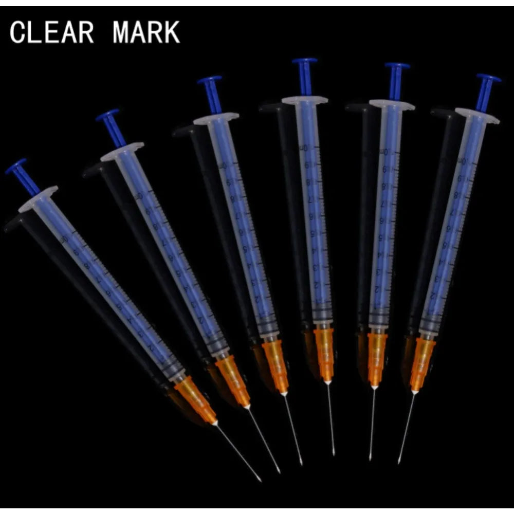 1Ml/Cc Disposable Lab Syringe with 1" Needle, 50/100Pcs Individually Sealed Package