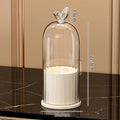360° Rotating Makeup Brush Holder Cosmetic, Lipstick, Eyebrow Pencil, Eye Shadow Organizer with Clear Lid Dustproof, Waterproof