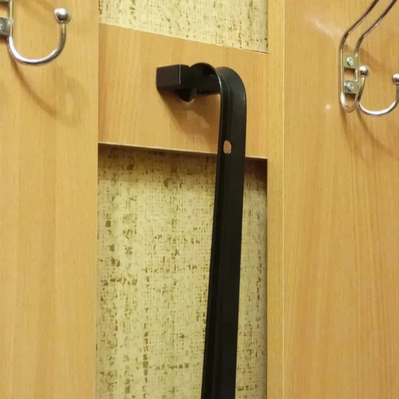 Home Storage Shoe Horns Hook Wall-mounted Shoe Horns Storage Holder Self-adhesive Saves Space Easy Wear Shoe Spoon Helper