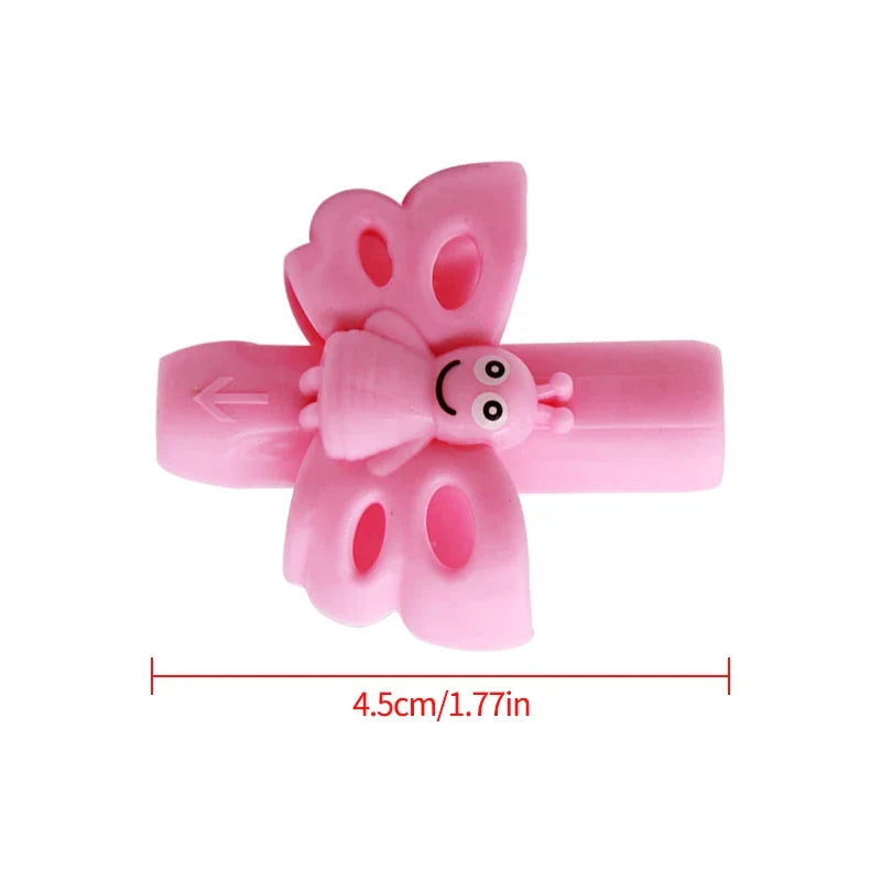 1pcs Children Writing Pencil Pan Holder Kids Learning Practise Silicone Pen Aid Grip Posture Correction Device for Students